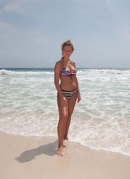 bikini Girl Sea beach