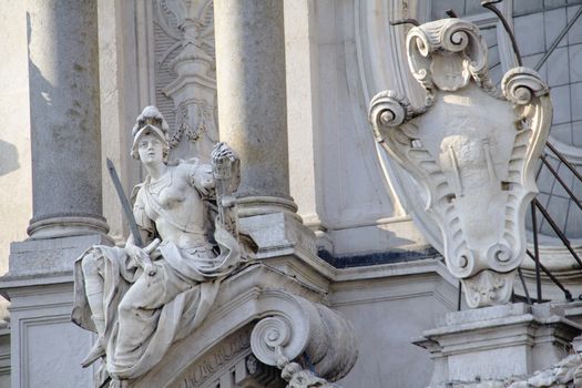 Statues in Torino