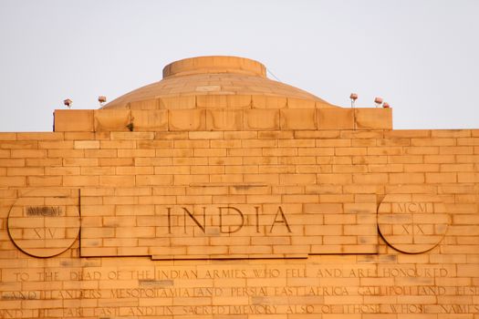 India gate in New Delhi, India