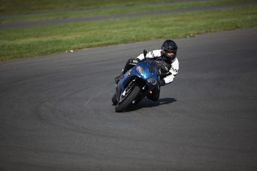 Person riding on motorbike