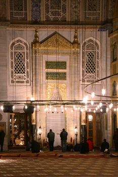 High altar in Blue mosque in Istanbul