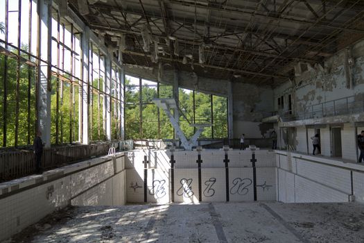 Swimming pool in Pripyat