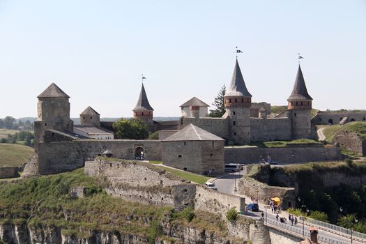 Kamianets-Podilskyi in Ukraine.