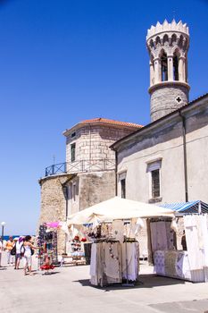 Beautiful adriatic town Piran in Slovenia.