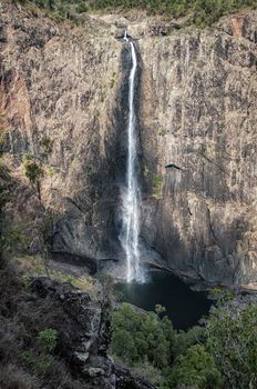 Famous Wallaman Waterfalls in Queensland, Australia