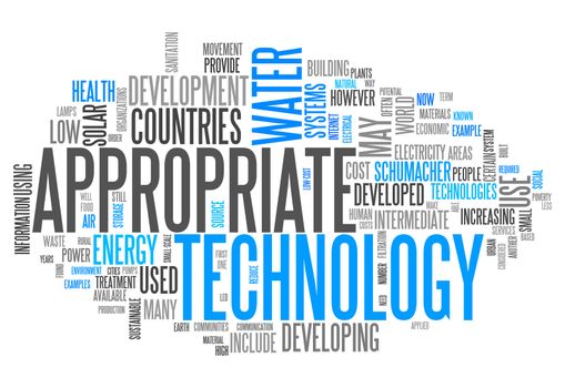 Word Cloud "Appropriate Technology"