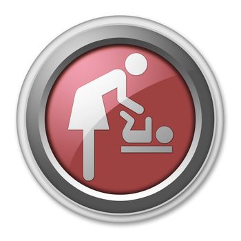 Icon/Button/Pictogram "Baby Change"