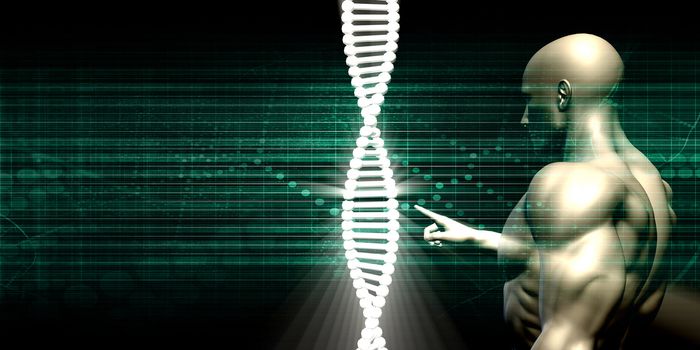 Medical Abstract Background of a Futuristic Science Art