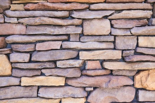 Background texture stone wall stacking layer