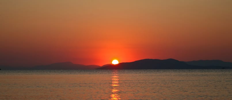 Scenes from  Peloponese in greece in the summer