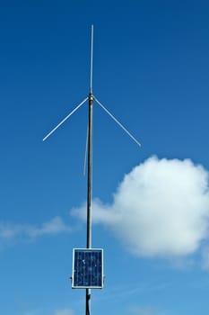 At the beach in the summer in Denmark