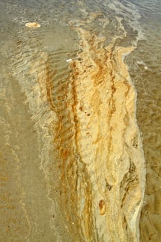 At the beach in the summer in Denmark
