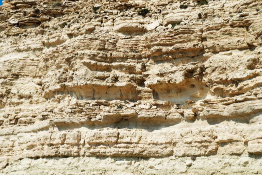 Texture of sandstone rocks.