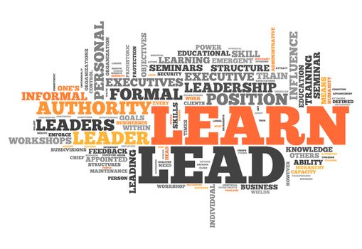 Word Cloud with Learn and Lead related tags