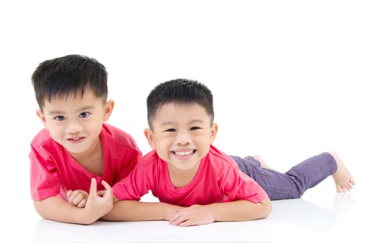 Portrait of lovely asian kids