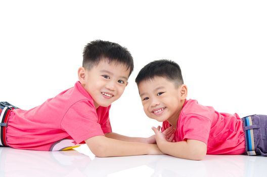 Portrait of lovely asian kids