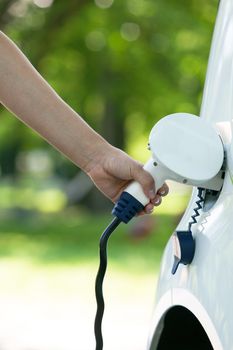 Charging battery of an electric car