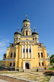 Large Christian Orthodox Church in the Hancu Monastery, Republic of Moldova