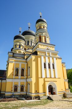 Large Christian Orthodox Church in the Hancu Monastery, Republic of Moldova