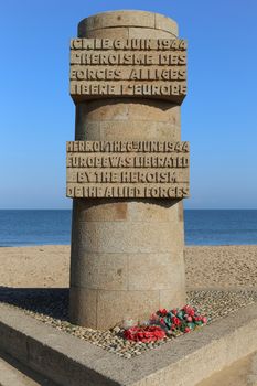 The Juno Beach Monument in Normandy, France