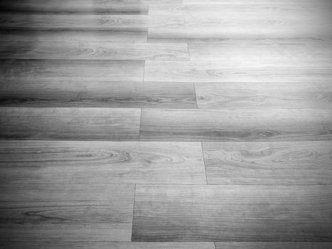 new wooden floor of black and white with vignett