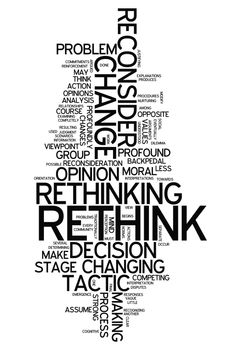 Word Cloud with Rethink related tags