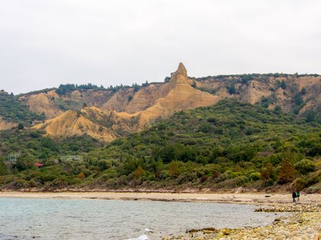ANZAC cove, site of World War I landing of the ANZACs on the Gallipoli peninsula in Turkey.