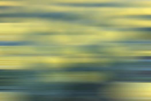 Yellow-green background motion blur.