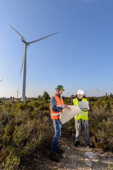 Engineers of wind turbine control projects and production.