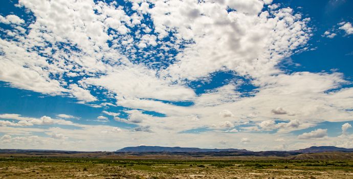 The barren and remote Utah desert.