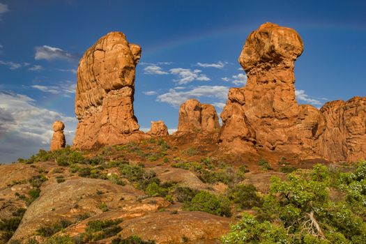 Garden of Eden area, Arches National Park, Utah.