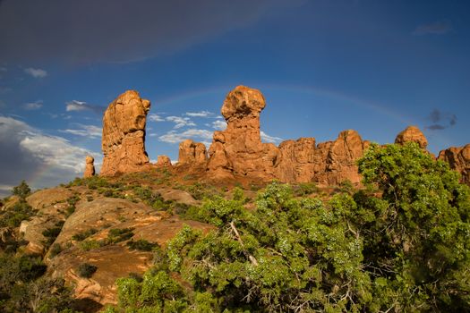 Garden of Eden area, Arches National Park, Utah.