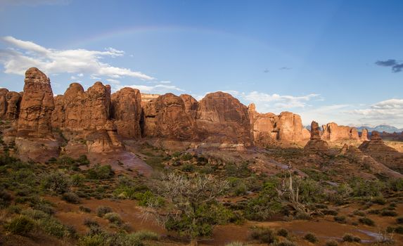 Parade of Elephants,  National Park. Utah.