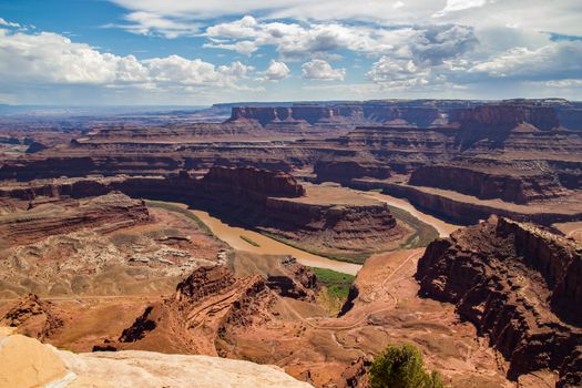 Dead Horse Point Overlook in Dead Horse Point State Park, Utah.