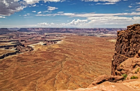 Islands in the Sky Overlook in Canyonlands National Park, Utah.