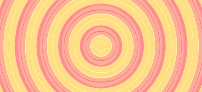 pink and orange drawing circle abstract background