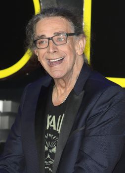 UNITED-KINGDOM, London : British-American actor Peter Mayhew best known for playing Chewbacca poses for photographers while Star Wars cast, crew and celebrities hit the red carpet for the last episode The Force Awakens European Premiere on December 16, 2015 in central London.   	