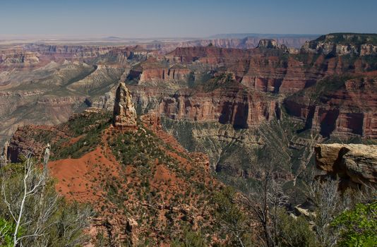 Grand Canyon North Rim, Grand Canyon National Park, Arizona.