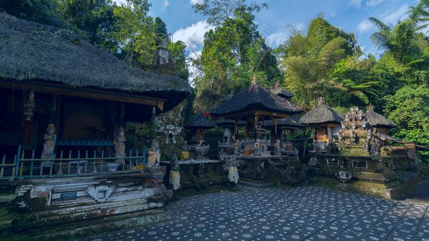 Ancient temple on the island of Bali, Indonesia