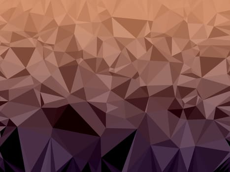 Abstract low poly background, geometry triangle, mosaic pastel color background