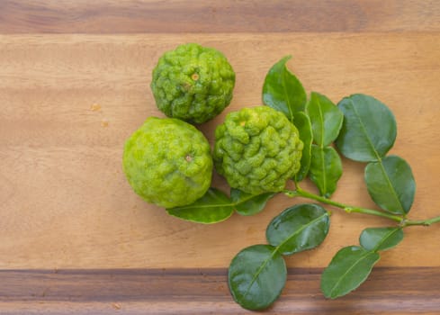 green bergamot fruit