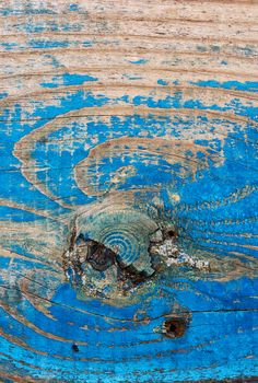 old wooden texture with weathered blue color