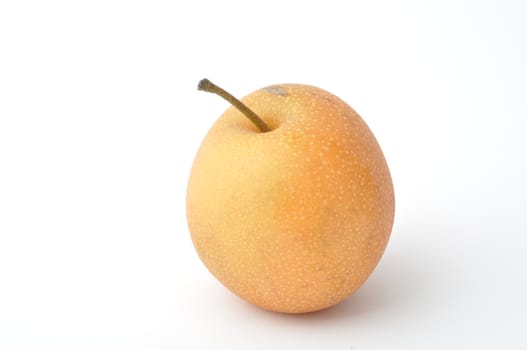 Fresh fruits on white background