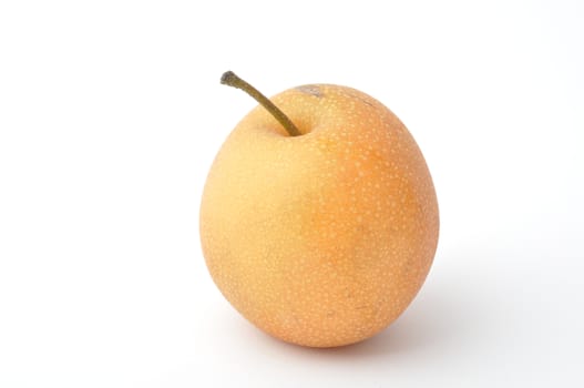 Fresh fruits on white background