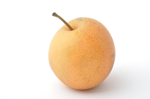 Fresh fruits on white background