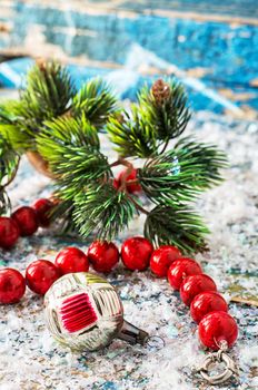 preparing decorations for new year holidays