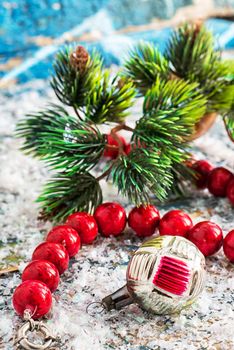 preparing decorations for new year holidays