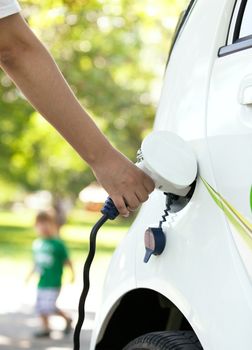 Charging battery of an electric vehicle (EV)