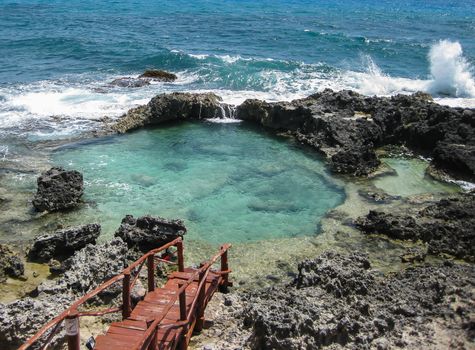 Natural Pool, Isla Mujeres, Mexico