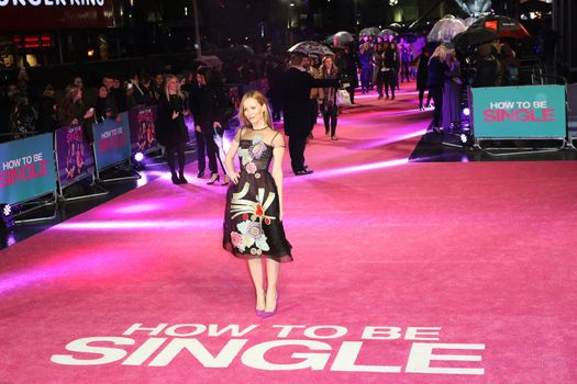 UK, London: Leslie Mann is pictured at How to be single European film premiere at Leicester Square, London on February 9, 2016.